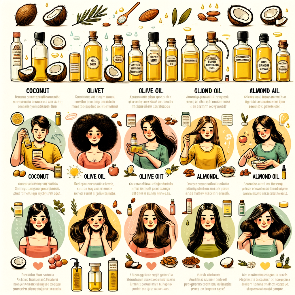 Aceites naturales para el cuidado del cabello: cuáles y cómo usarlos.