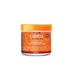 CANTU SHEA BUTTER FOR NATURAL HAIR MOISTURIZING TWIST &amp; LOCK GEL 370G