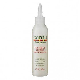 CANTU SHEA BUTTER TEA TREE &amp; JOJOBA HAIR &amp; SCALP OIL 180ML