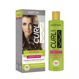 KATIVA KEEP CURL ACTIVATOR LEAVE IN CREAM 200ML
