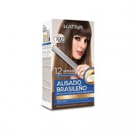 KATIVA KIT ALISADO BRASILEÑO PARA CABELLO OSCURO