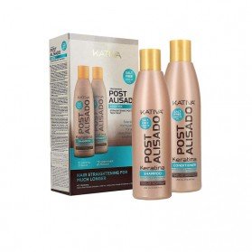 KATIVA KIT POST ALISADO X 2 CHAMPU+ACOND. 250 ML.